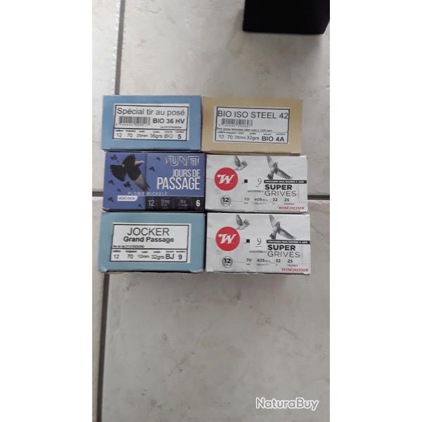 Vends 1 lot neuf et complet calibre 12