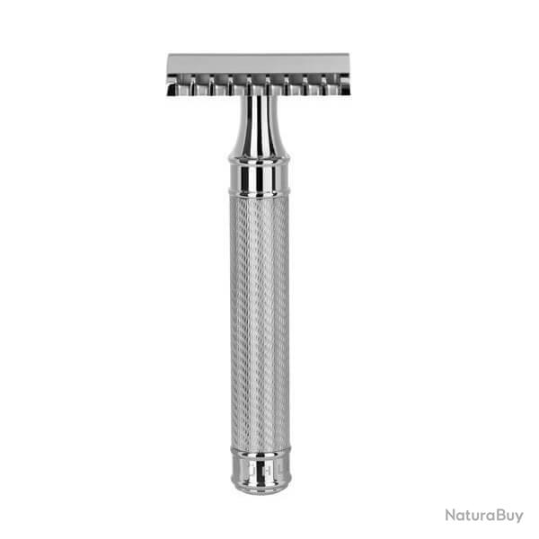 Rasoir Muhle Tradition inox peigne ouvert