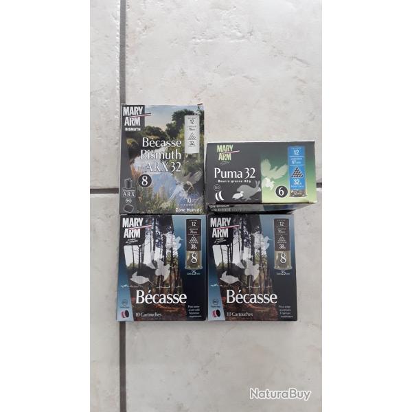 Vends 1 lot neuf et complet calibre 12