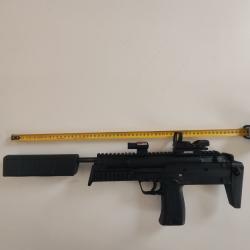 Pistolet &agrave; plomb Umarex HK MP7 4.5mm (7.5 joules)