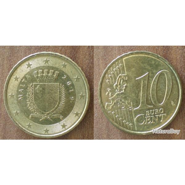 Malte 10 Cent 2019 Cents Euro Centimes Liri Piece  Lira Europe