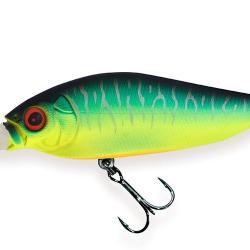 Poisson Nageur Megabass Diving Flap Slap 7,7cm Flottant 10,6g 7,7cm Mat Tiger