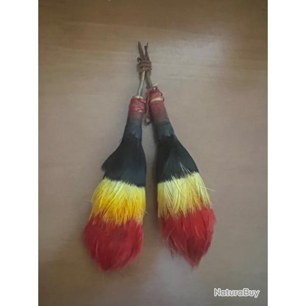 Parures d'oreilles Br�sil Amazonie