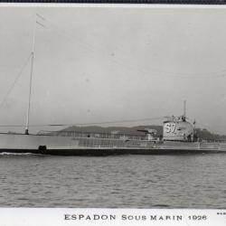 Carte Postale Espadon Sous Marin 1926 - N&deg;8070
