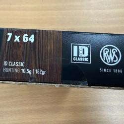 VENTE FLASH RWS CA 7X64 ID CLASSIC 10.5G VENDU PAR 2 BTES FRAIS DE PORT OFFERT