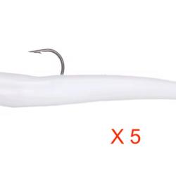 5 pi&egrave;ces Leurres Souple 10cm 10gr