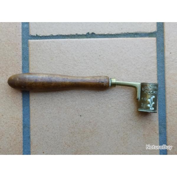 DOSETTE ANCIENNE POUR LA POUDRE OU PLOMB POUR RECHARGEMENT TIR CHASSE