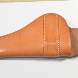 Holster en cuir &agrave; identifier pour revolver pistolet  Style US Colt Smith Wesson western (18)