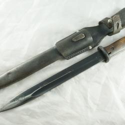 Baionnette Mauser K98 Kar98k Temprain S/175 G 1935 Monomatricule