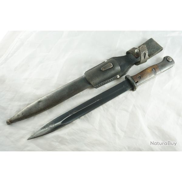 Baionnette Mauser K98 Kar98k Temprain S/175 G 1935 Monomatricule