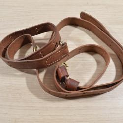 BRETELLE CUIR POUR GARAND M1 repro  Hunter 9107 200-1 (18)