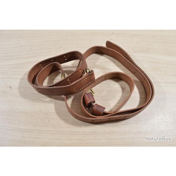 BRETELLE CUIR POUR GARAND M1 repro  Hunter 9107 200-1 (18)