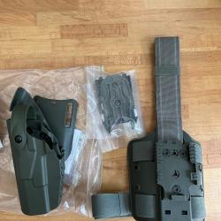 Holster Safariland glock 17 gaucher