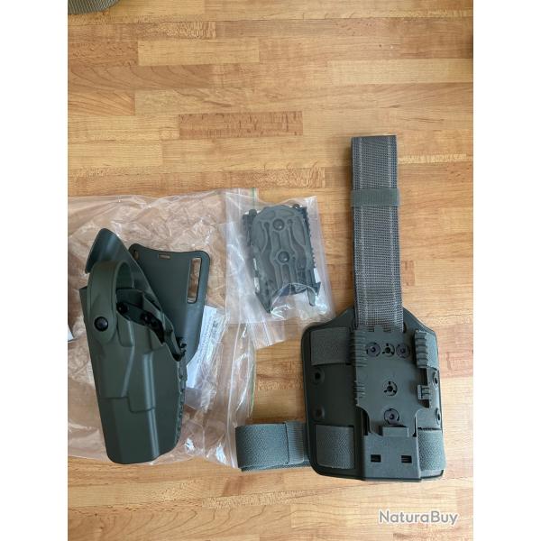 Holster Safariland glock 17 gaucher