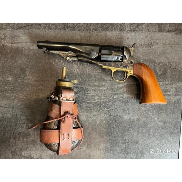 Lot poire + colt army cal 44
