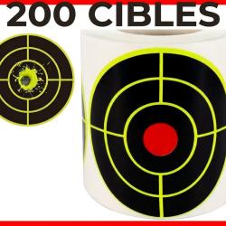 2OO Cibles Carabine &agrave; plomb