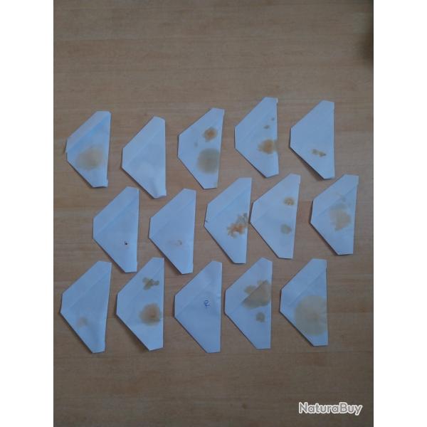 Lot de 15 papillons de l'atlas