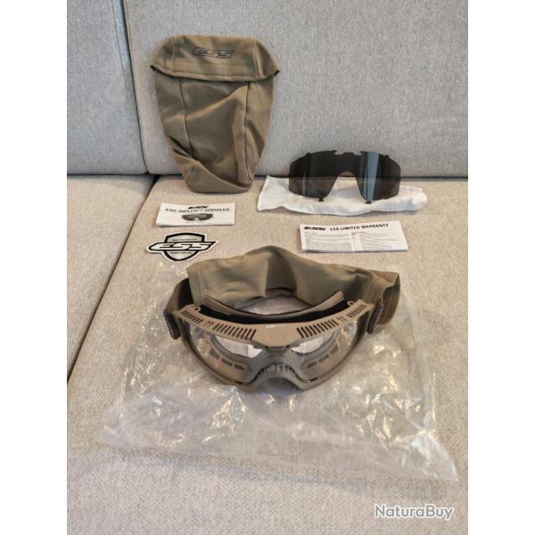 ESS Influx AVS Goggles T.TAN - kit complet