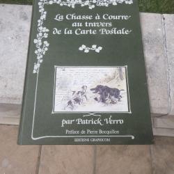 la chasse a courre au travers de la carte postale/ venerie