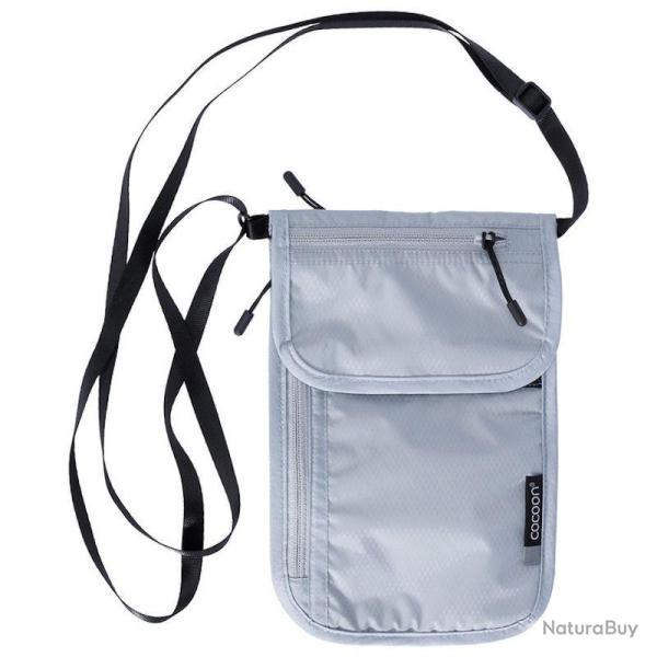 Pochette de s�curit� Cocoon RFID Travel Neck Wallet grise