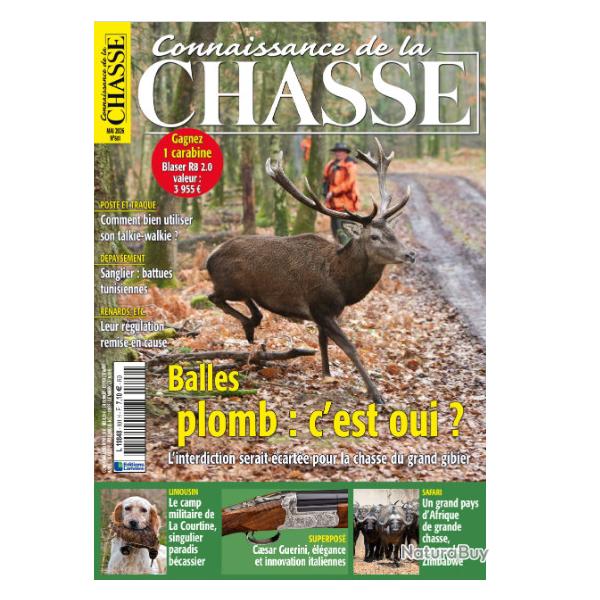 Connaissance de la chasse Mai 2026 format pdf