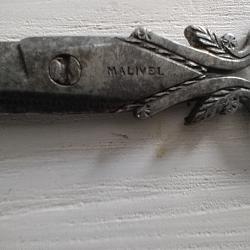 Ciseaux de broderie anciens