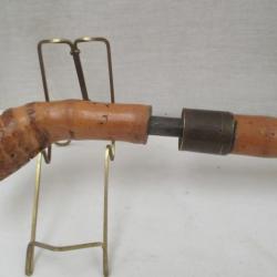 superbe  canne  &eacute;p&eacute;e de 89 cm  d&eacute;cor de poissons  lame  cruciforme de 40 cm