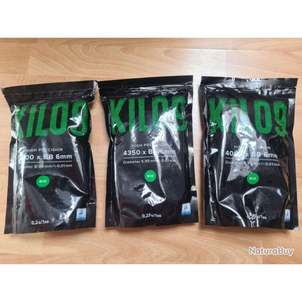 Billes bio airsoft