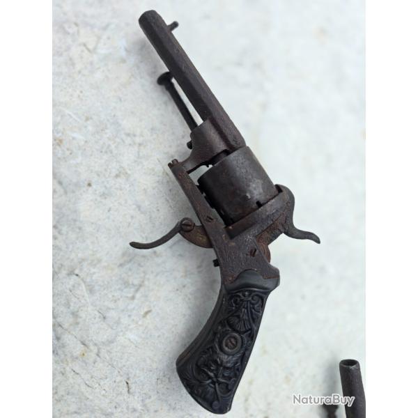 Revolver a broche grav� elg 7 mm