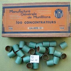 64 concentrateurs carton cal 12 (bien lire l'annonce)