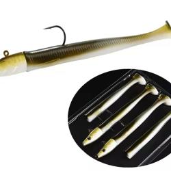 SHAD ALLBUE Dor&eacute;, 2 T&ecirc;tes + 4 Queues 13cm 22gr