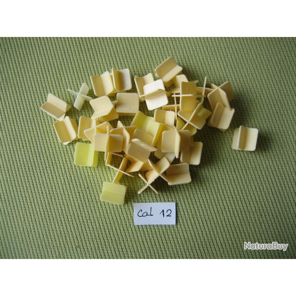 100 croisillons beiges cal 12