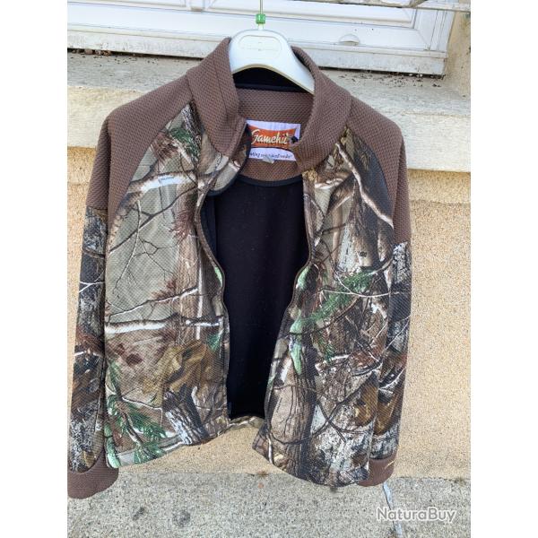 Veste softshell gamehide camo realtree