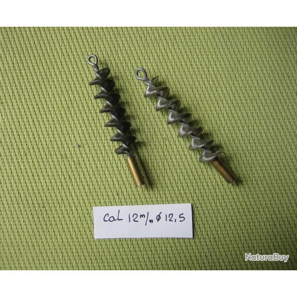 Ecouvillon pour armes cal 12 mm diam�tre 12,5 mm environ