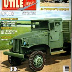 charge utile 138,  gmc cckw;deutz, transports demaison, heuliez, v&eacute;hicules lutte feux de forets,