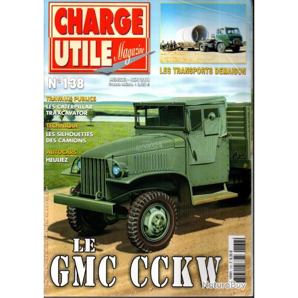 charge utile 138,  gmc cckw;deutz, transports demaison, heuliez, v�hicules lutte feux de forets,