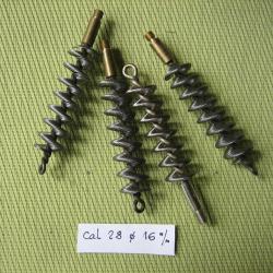 Ecouvillon pour armes cal 28 diam&egrave;tre 16 mm environ