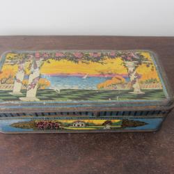 Boite &agrave; biscuits Au planteur de Ca&iuml;ffa 1920-1930
