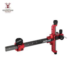 Viseur CLASSIC ALU Recurve - Avalon - Droitier / Rouge