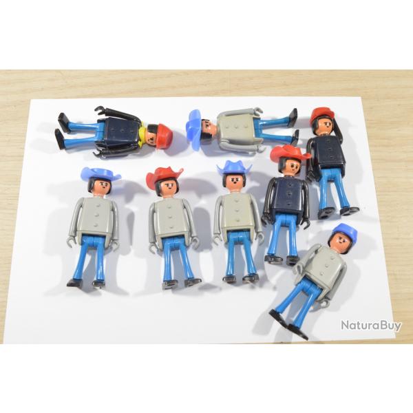 Ensembles de 8 PlayMobil   ancien 1960/1970 Made in west Germany (16)