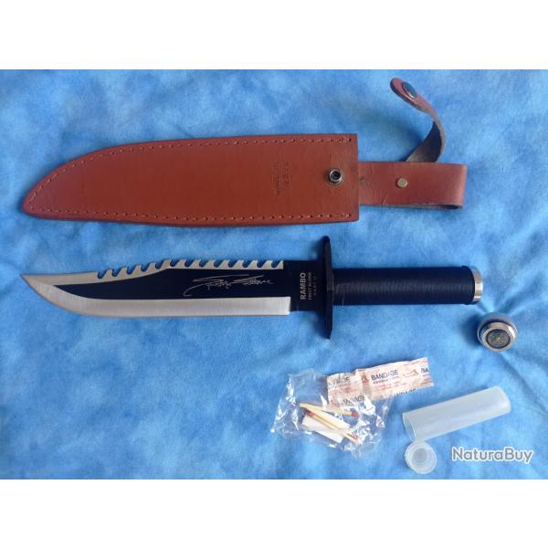 Couteau de survie de 39 cm - Rambo 2