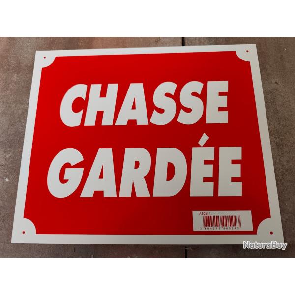 Panneaux alu Chasse Gard�e alu lot de 32