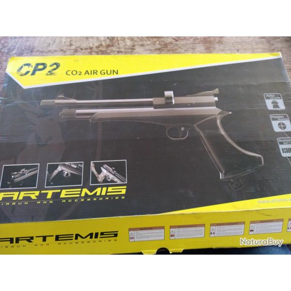 Pistolet � plomb CP2 co2 air gun Artemis