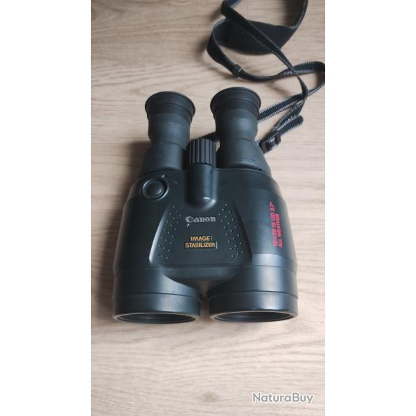jumelle avec stabilisateur d' image canon 18x50 all weather/ tout temps
