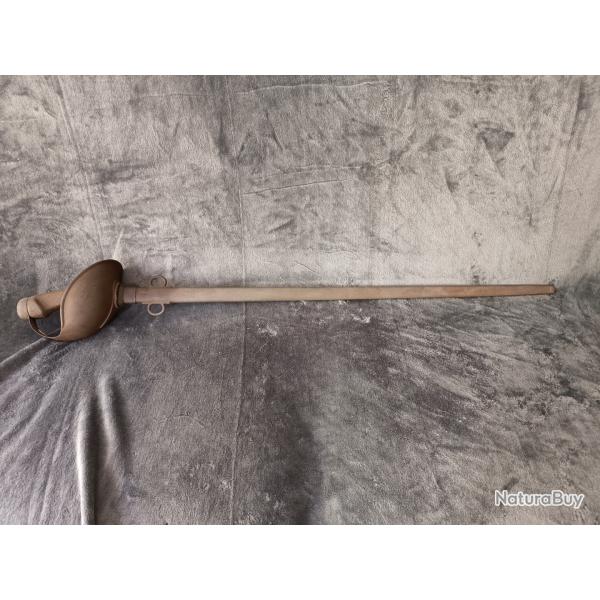 Sabre de cavalerie anglais ww1 de troupe complet