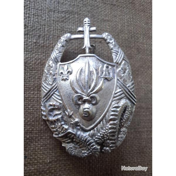 5e R�GIMENT �TRANGER  INSIGNE LRGION ORIGINAL