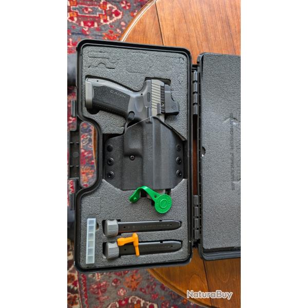 PISTOLET CANIK TP9 SFX et point rouge SIGHTMARK - Pistolets de ...