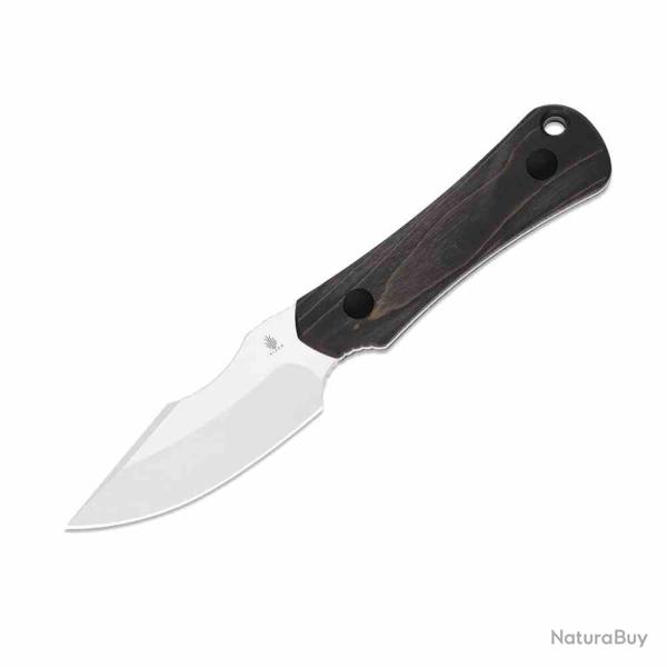 Couteau Kizer Bone Wood Lame Acier AEB-L SW Manche Bois Etui Kydex KI1122A4