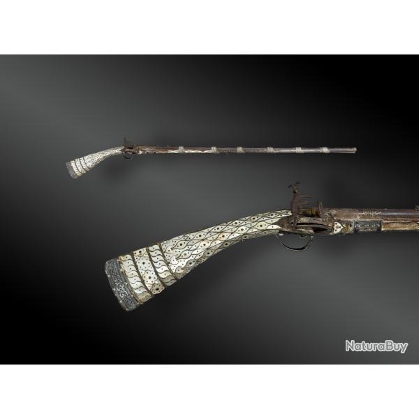 FUSIL OTTOMAN � SILEX, DZEFERDAR. Balkans Ottoman fin XVIII�me si�cle