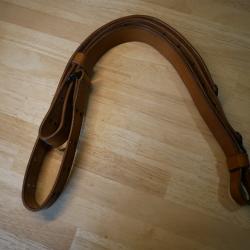 Bretelle en cuir 1903 en repro de qualit&eacute;